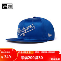 NEW ERA纽亦华MLB棒球帽子刺绣平檐硬顶遮阳帽款950 60487297-蓝色 OSFM