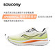  saucony 索康尼 浪潮跑鞋 轻量减震透气跑步鞋慢跑运动鞋TIDE白黑黄　