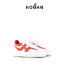 HOGAN H-STRIPES系列 男士低帮休闲鞋 HXW6450FE90LE92AS1 白/红 42