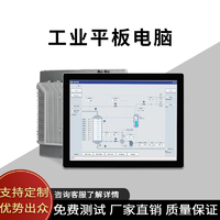 大光星视  内嵌入式工控一体机电容触摸屏车间医院触控电脑安卓windows工业显示器 23.8英寸 I5 4+128G