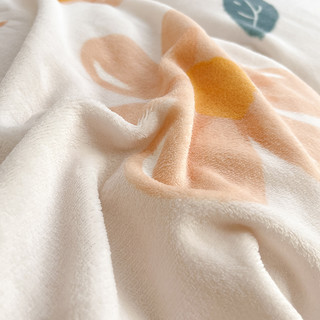 恬梦家纺 牛奶绒四件套床单被罩法兰绒ins小清新床上用品三件套珊瑚绒4件套