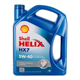 Shell 壳牌 HX7系列 蓝喜力 5W-40 SN级 半合成机油 4L