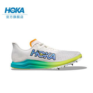 HOKA ONE ONE男女款秋冬天空 X 2 LD竞赛跑步鞋CIELO X 2 LD防滑回弹 白色 / 青瓷蓝 38.5