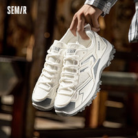 semir登山鞋季专业徒步鞋子户外男士运动鞋SMTX233598白色41