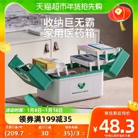 88VIP：Jeko&Jeko; 捷扣 医药箱家庭装家用大容量药箱多层药品收纳箱特大号分类药物小药盒