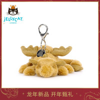 Jellycat 龙年2024金龙包包挂饰 可爱公仔毛绒玩具安睡小玩偶 金龙包包挂饰 H12 X W22 CM