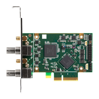 TCHD Video天创恒达 TC-400N2 SDI高清采集卡 直播视频录制电脑PCI-E内置2路采集卡
