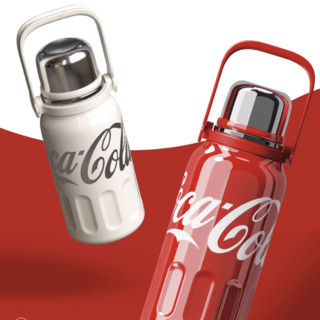 germ 格沵 可口可乐联名 保温杯 1.2L 可乐红 带肩带 龙年限定礼盒