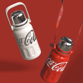 germ 格沵 可口可乐联名 保温杯 800ml 可乐红 龙年限定礼盒