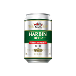 harbin哈尔滨啤酒beer哈尔滨啤酒醇爽啤酒330ml6听
