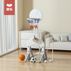 aole澳乐儿童篮球架可升降室内宝宝玩具36周岁男女孩家用投篮框架子
