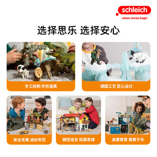 schleich思乐变色龙14858仿真模型爬行动物玩具龟巨蜥鳄鱼蝎鬣蜥