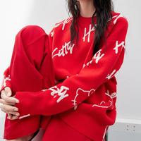MO&Co. 摩安珂 HelloKitty合作系列羊毛毛衣女装
