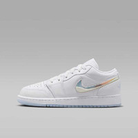 NIKE 耐克 Jordan 1 AJ1冰雪奇缘流沙白蓝运动板鞋FQ9112-100