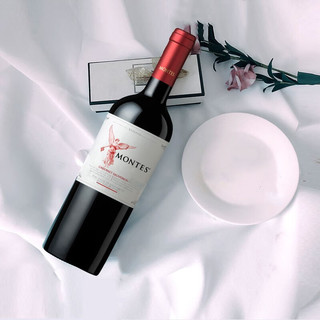 MONTES 蒙特斯 智利原瓶进口 珍藏级红天使 梅洛 14.5度干红葡萄酒 750ml*6瓶 整箱装