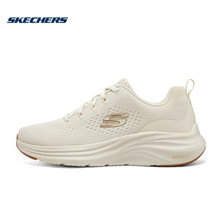 斯凯奇（Skechers）云迹丨跑步鞋秋季女户外休闲运动鞋子减震耐磨官网 女款-自然色/NAT 36