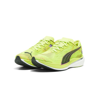 彪马（PUMA） 男子跑步鞋 DEVIATE NITRO ELITE 2 380097 青绿色-黑色-迷幻粉-01 39