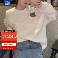 唐狮 TONLION女卫衣WP 米白 S