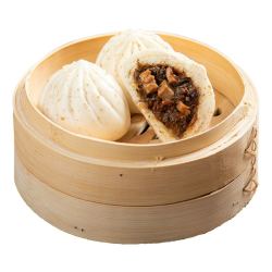 包道梅菜卤肉包广式点心早茶早餐速冻包子9个装486g