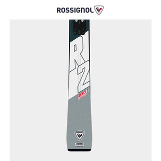 ROSSIGNOL金鸡男款双板滑雪板雪道双板REACT R2系列雪板入门级 浅灰色 154