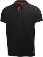 哈雷汉森 Oxford系列 男士轻质Polo衫 79025,黑色,M