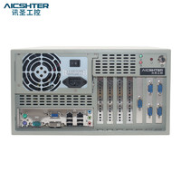AICSHTER 讯圣壁挂式工控机IPC-6055-A21/四核I5-3470/内存8G/硬盘1TB/双网口/6串口/4个PCI槽/支持WIN7/