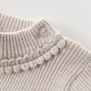戴维贝拉童装秋冬季女童套头毛衣婴幼儿宝宝洋气上衣针织衫