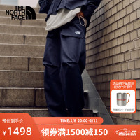 北面（The North Face）UE先锋系列休闲长裤工装风宽松丹宁裤女户外83PK DG7/藏青色 L/165/74A