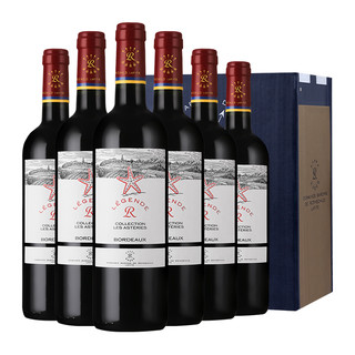 拉菲古堡 拉菲传奇红酒整箱法国波尔多经典海星干红葡萄酒750ml