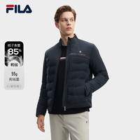 FILA 斐乐 男士羽绒服2023冬简约休闲轻薄立领保暖上衣 传奇蓝-R-NV 170/92A/M