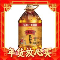 金龙鱼 外婆乡 小榨菜籽油 6.18L