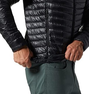 Mountain Hardwear 男式 Ghost Whisperer/2 夹克,适合登山和背包旅行 | 超轻、隔热、防水