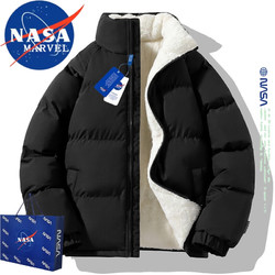 NASA MARVEL 棉衣男冬季棉服男情侣装外套面包服加厚宽松百搭休闲保暖棉袄子