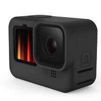 TELESIN 适配GoPro9运动相机硅胶保护套GOPRO10配件机身保护套保护壳 gopro10/9硅胶套+镜头盖黑色