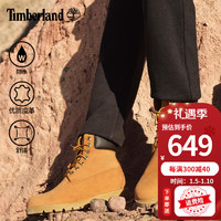 Timberland添柏岚休闲靴男鞋踢不烂大黄靴户外p棉鞋防水皮革工装靴18094 18094231/小半码 44.5