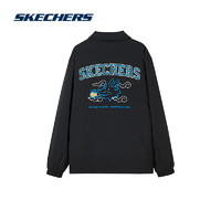 斯凯奇（Skechers）时尚棉服L124M004 碳黑/0018 M