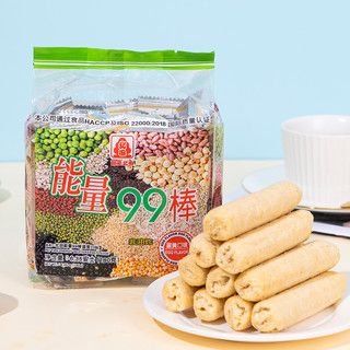 PEITIEN 北田 中国台湾 能量99棒蛋黄味 分享装大包装180g*4 儿童食品膨化食品