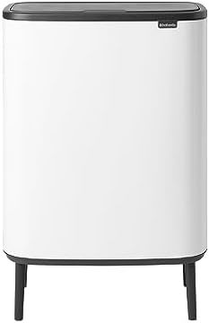 brabantia 柏宾士 Bo Touch垃圾桶，60升，白色