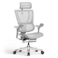 保友办公家具 人体工学椅 银白色 旗舰版