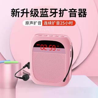 EARISE 雅兰仕 小蜜蜂扩音器大音量教师上课喊话器可录音麦克风叫卖喇叭促销