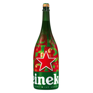 Heineken 喜力 啤酒（Heineken）经典香槟瓶啤酒1.5L单瓶