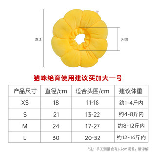 Huan Chong 欢宠网 伊丽莎白圈猫狗宠物狗狗猫咪头套项圈颈脖圈