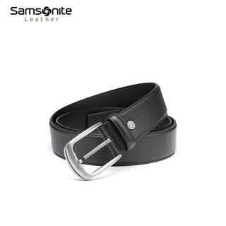 Samsonite 新秀丽 男士皮带休闲都市商务真皮腰带 送男友生日礼物甄选 NQ1 NQ1*09001