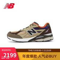 NEW BALANCE 男鞋女鞋990V3系列美产百搭运动休闲鞋M990BT3 36 36(脚长22CM)