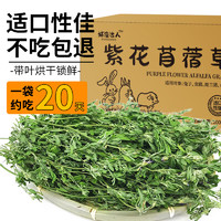 捕渔达人 兔粮烘干苜蓿草毛重1000g兔子龙猫荷兰猪牧草干草饲料成兔幼兔粮 烘干紫花苜蓿草