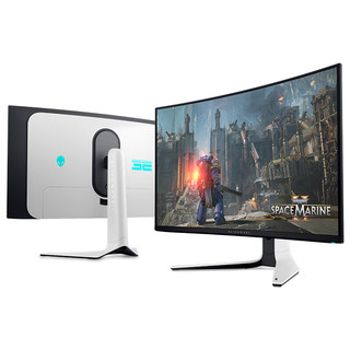 ALIENWARE 外星人 AW3225QF 31.5英寸 OLED 曲面 G-sync FreeSync 显示器（3840×2160、240Hz、99% DCI-P3、HDR400）