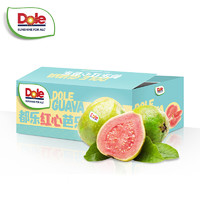 Dole 都乐 红心芭乐彩箱装 内心红扑扑 口感甜蜜蜜 3斤 8-12粒 单果120g+