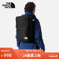 北面（The North Face）户外运动休闲双肩背包中性通用款便携收纳时尚24春夏8AMK KY4/黑色 OS