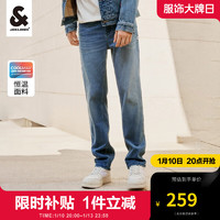 杰克琼斯 杰克·琼斯（JACK&JONES）秋季男装潮流合体微弹四季恒温舒适牛仔裤903直筒裤长裤子男