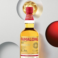 famalong 法曼隆 法国进口  威士忌1瓶+白兰地1瓶  700mL*2瓶